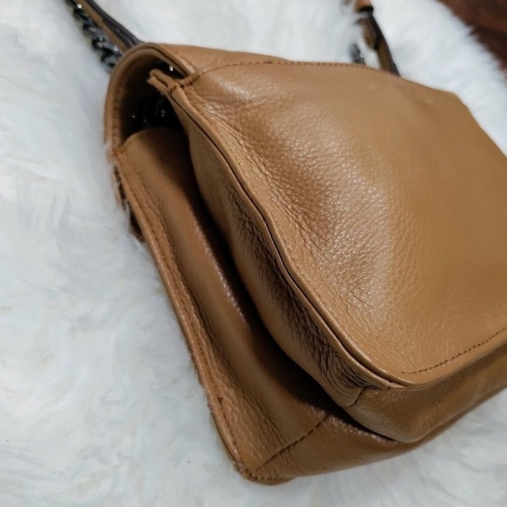 Aimee Kestenberg Lovers Lane Heart Convertible Leather Shoulder Crossbody Bag - Picture 5 of 16